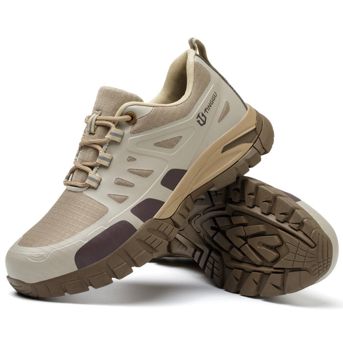 Chaussure de sécurité mixte beige - Confort et Légèreté - Norme S3