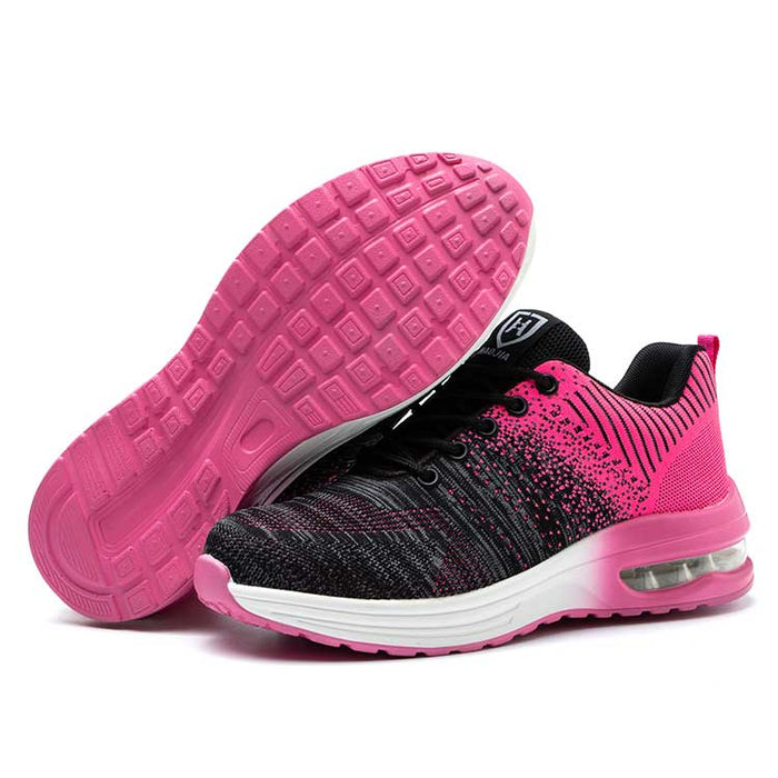 Chaussure de sécurité femme style basket – ultra légère, souple et confortable – embout renforcé