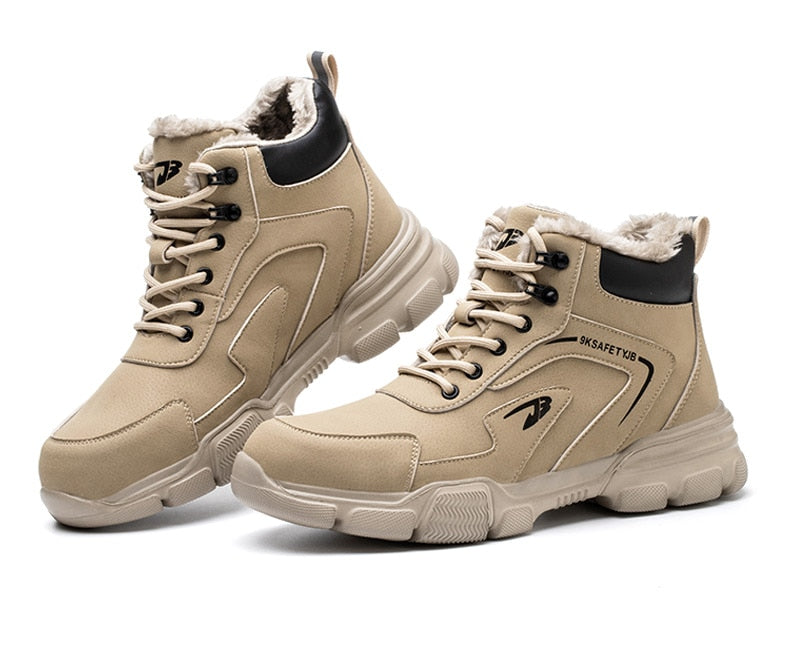 Chaussure de sécurité hiver mixte – chaude et fourrée – norme S3