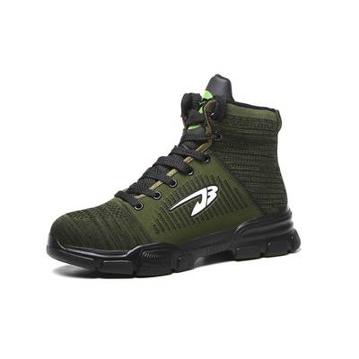 Chaussure de sécurité mixte verte – montante, ultra confortable, coque renforcée – norme S3