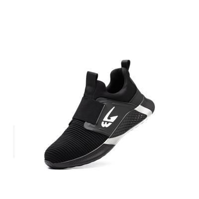 Chaussure de sécurité noire sans lacets – ultra confortable et respirante – norme S3