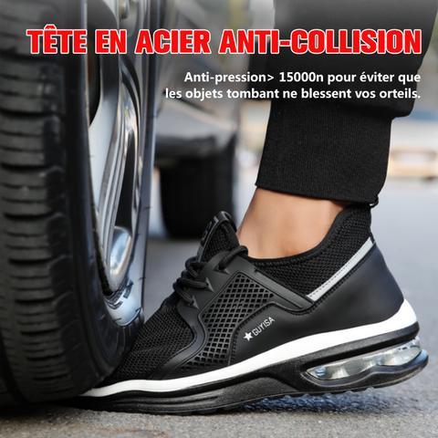 Basket de Sécurité GRID - Chaussures de Travail S3 SRC [Structure Latérale & Coussin d'Air]