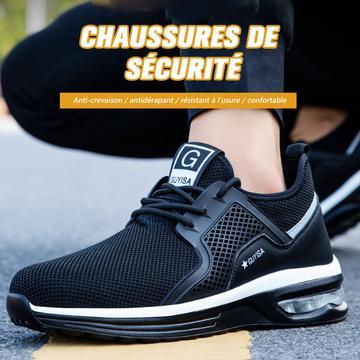 Basket de Sécurité GRID - Chaussures de Travail S3 SRC [Structure Latérale & Coussin d'Air]