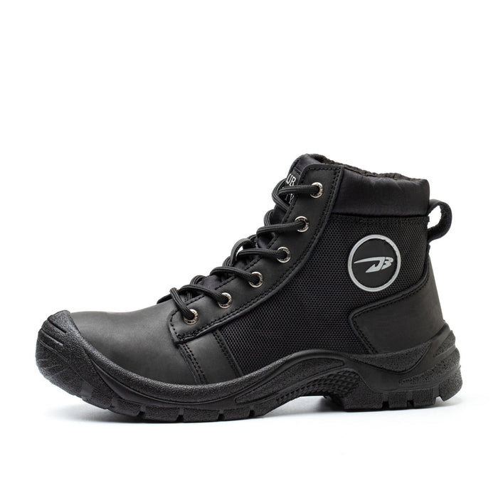 Boots / Bottines de Sécurité Noires - Homme et Femme - Confortable et Légère