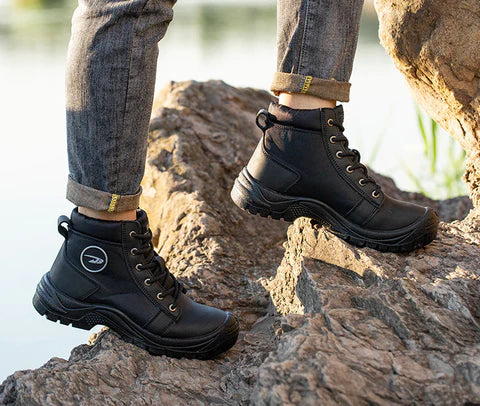 Chaussure de Sécurité Montante NORDIC - Travail S3 SRC [Doublure Fourrée & Grand Froid]