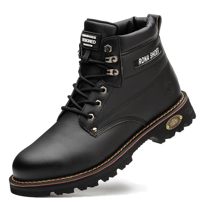 Boots / Bottines de Sécurité Noires - Homme et Femme - Robuste et Confortable S3
