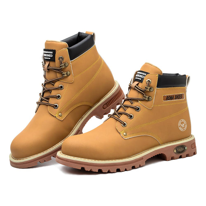 Boots / Bottines de Sécurité Beige - Homme et Femme - Robuste et Confortable S3
