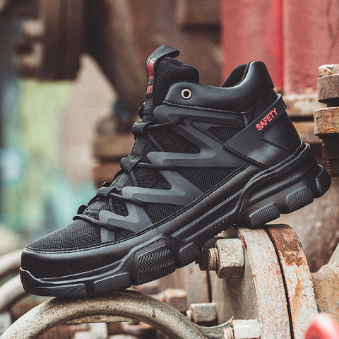 Chaussure de Sécurité Montante SPARTAN - Travail S3 SRC [Renfort Latéral "Cage" & Maintien Cheville]