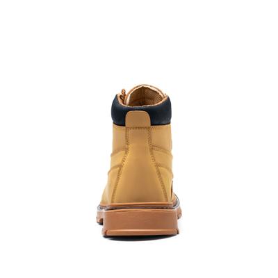 Boots de sécurité durable cuir beige